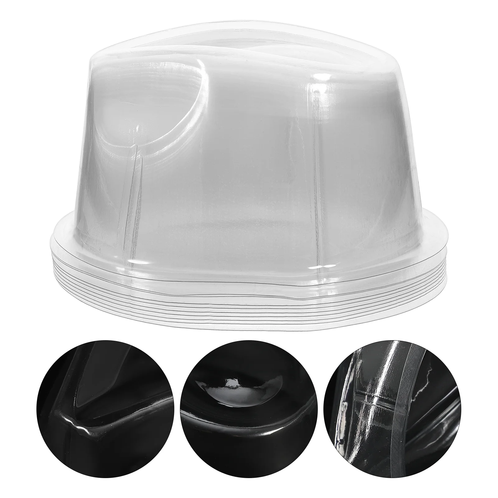 10 Pcs Cowboy Hat Holder Stand Pvc Rack Support Storage Baseball Caps Holders Travel Racks
10 Pcs Cowboy Hat Holder Stand Pvc Rack Support Storage Baseball Caps Holders Travel Racks