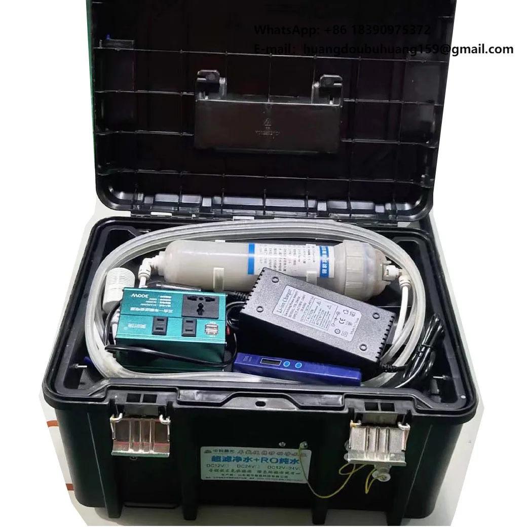 Portable Water Purifi Outdoor Water Purifier Manual or Battery Operated Portable Water Purifier 400gallon Reverse Osmosis Filter
Portable Water Purifi Outdoor Water Purifier Manual or Battery Operated Portable Water Purifier 400gallon Reverse Osmosis Filter