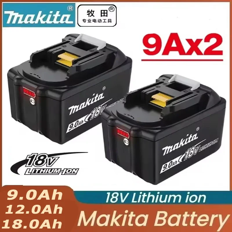 18V 9.0Ah 100% genuine original Makita battery, Makita electric tool BL1860 BL1850B BL1840 BL1830 BL1850 Rechargeable battery
18V 9.0Ah 100% genuine original Makita battery, Makita electric tool BL1860 BL1850B BL1840 BL1830 BL1850 Rechargeable battery