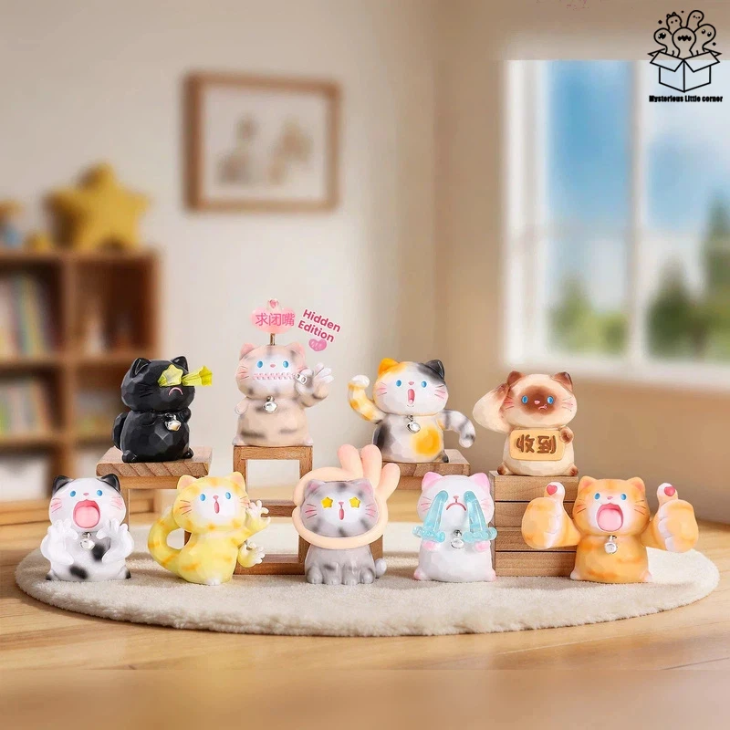 Treasure Emotion Kitten Blind Box Cute Cartoon Resin Figurine Desktop Ornament Home Office Decoration Birthday Gift For Friends
Treasure Emotion Kitten Blind Box Cute Cartoon Resin Figurine Desktop Ornament Home Office Decoration Birthday Gift For Friends