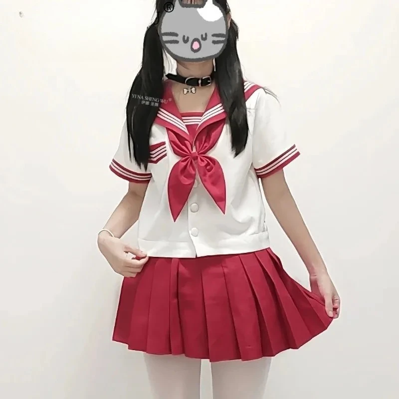 2025 Japanese Anime School Uniform Style Jk Uniform Long Sleeved Top Pleated Skirt Student Uniform Women's Cosplay Sailor Suit
2025 Japanese Anime School Uniform Style Jk Uniform Long Sleeved Top Pleated Skirt Student Uniform Women's Cosplay Sailor Suit