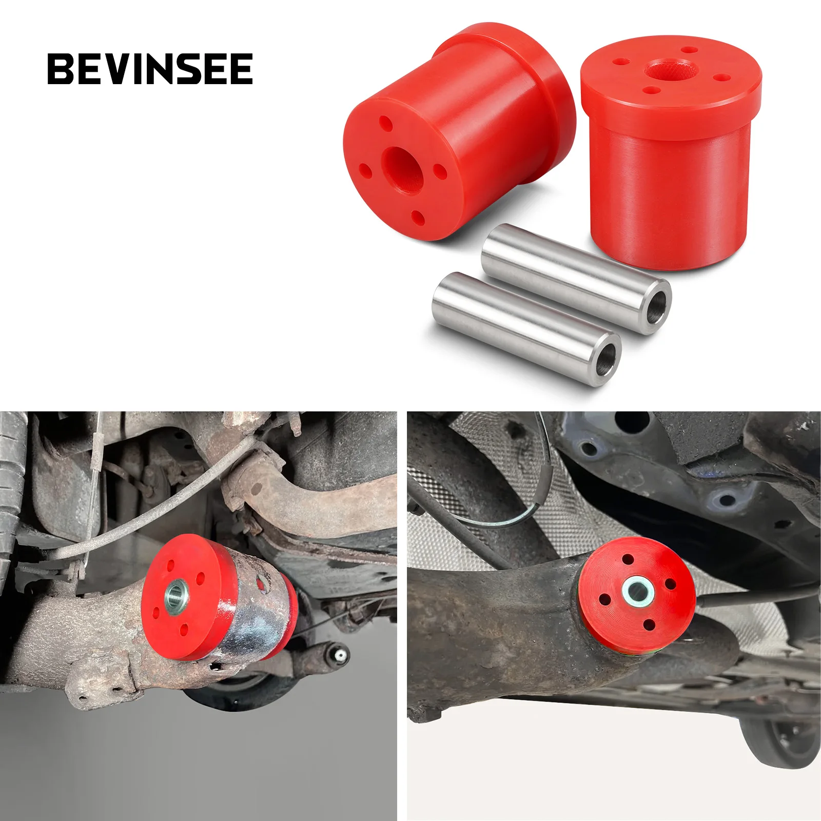 BEVINSEE Poly Rear Axle Beam Bushing To Chassis For Ford Fiesta Hatchback/Van MK6/MK7 2008-2017 For Ford Fiesta 2011-2018 180581
BEVINSEE Poly Rear Axle Beam Bushing To Chassis For Ford Fiesta Hatchback/Van MK6/MK7 2008-2017 For Ford Fiesta 2011-2018 180581
