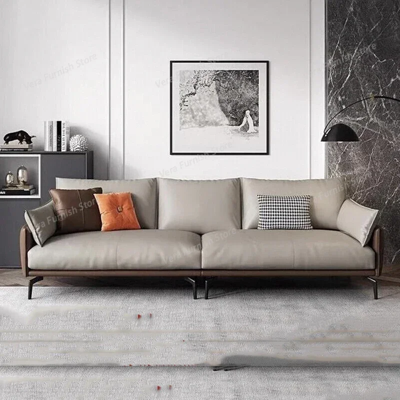 Lounge Minimalist Living Room Sofas Luxury Leather Italian Individual Modern Sofas Designer Wood Ergonomic Divano Home Furniture
Lounge Minimalist Living Room Sofas Luxury Leather Italian Individual Modern Sofas Designer Wood Ergonomic Divano Home Furniture