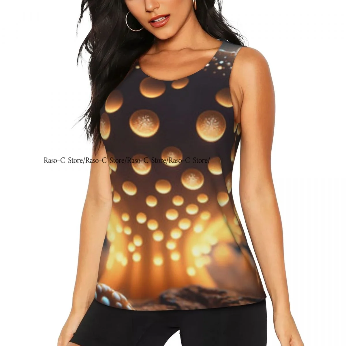 Women Sport tank Tops Loose Yoga Tops Quick Dry Workout Sport Tops Fantasy Mushroom Yoga Shirt
Women Sport tank Tops Loose Yoga Tops Quick Dry Workout Sport Tops Fantasy Mushroom Yoga Shirt