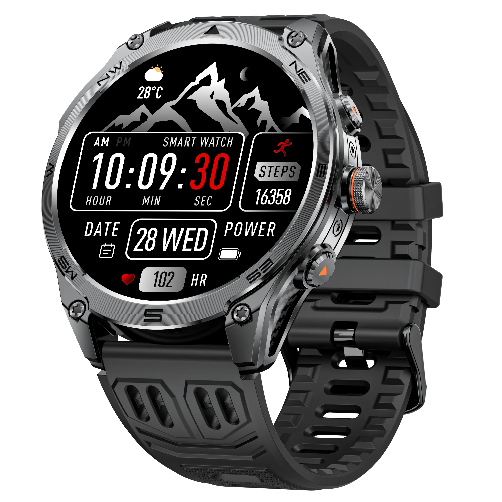 Новые 10ATM водонепроницаемые GPS Смарт-часы Мужские военные 1,75-дюймовый AMOLED-экран Компас Смарт-часы 1000 мАч Большая батарея Спортивный браслет
Новые 10ATM водонепроницаемые GPS Смарт-часы Мужские военные 1,75-дюймовый AMOLED-экран Компас Смарт-часы 1000 мАч Большая батарея Спортивный браслет