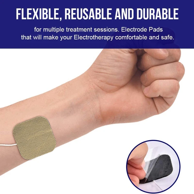10x TENS Unit Replacement Pads Reusable Non-woven Fabric Electro Therapy Patches
10x TENS Unit Replacement Pads Reusable Non-woven Fabric Electro Therapy Patches