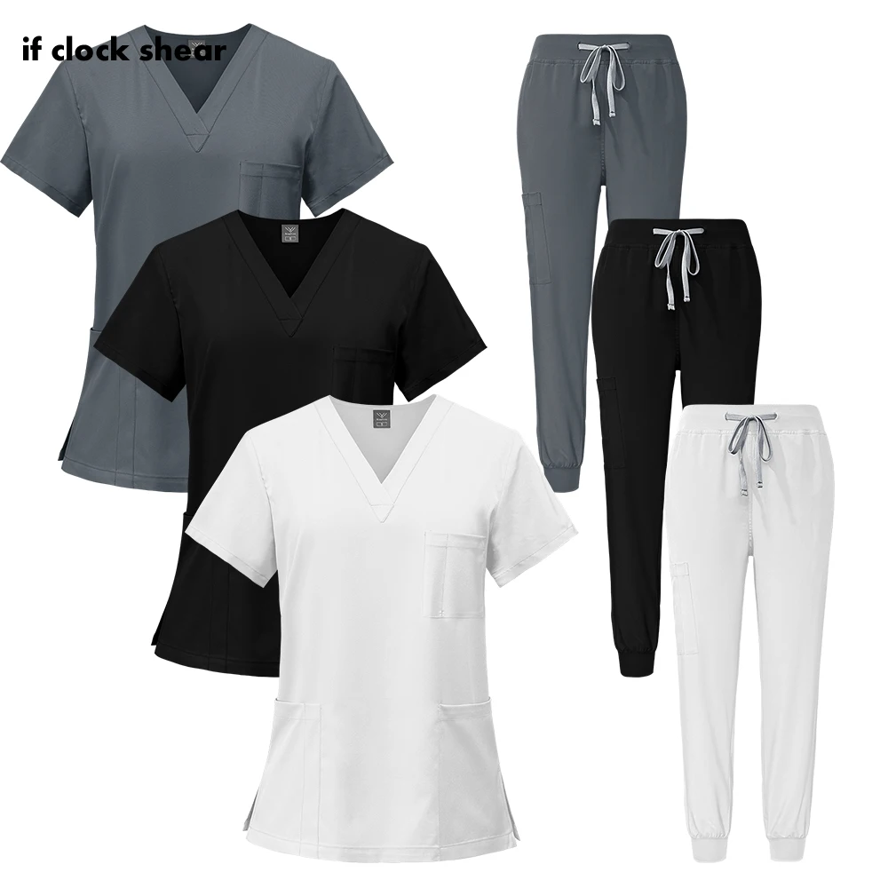 High Quality Anesthetist Work Scrubs Jogger Suits Pet Grooming Vet Uniforms Beauty Salon Work Clothes Medical Clothing for Women
High Quality Anesthetist Work Scrubs Jogger Suits Pet Grooming Vet Uniforms Beauty Salon Work Clothes Medical Clothing for Women