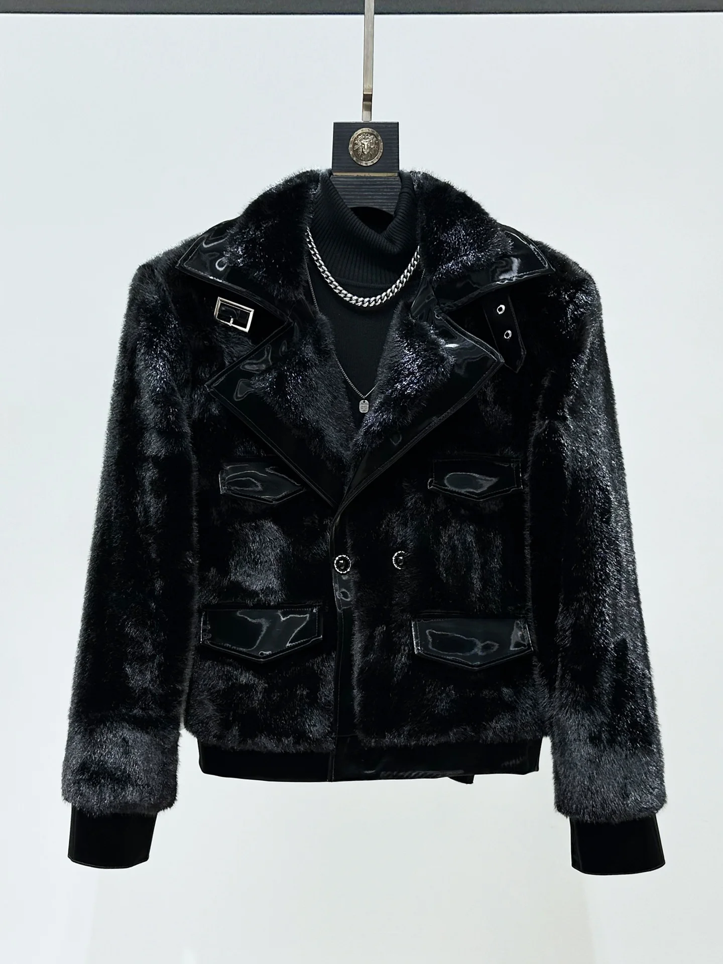 Original Men's ort Fur Jaet Double Row Buttons Simulated Fur Warm Sli Autumn Winter New Arrival Casual Pure Color
Original Men's ort Fur Jaet Double Row Buttons Simulated Fur Warm Sli Autumn Winter New Arrival Casual Pure Color