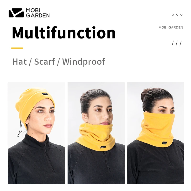 MOBI GARDEN Outdoor Warm Scarf Multi-Function Thickening Velvet Winter Keep Warm Camping Skiing Cycling Windproof Hat Face Cover
MOBI GARDEN Outdoor Warm Scarf Multi-Function Thickening Velvet Winter Keep Warm Camping Skiing Cycling Windproof Hat Face Cover