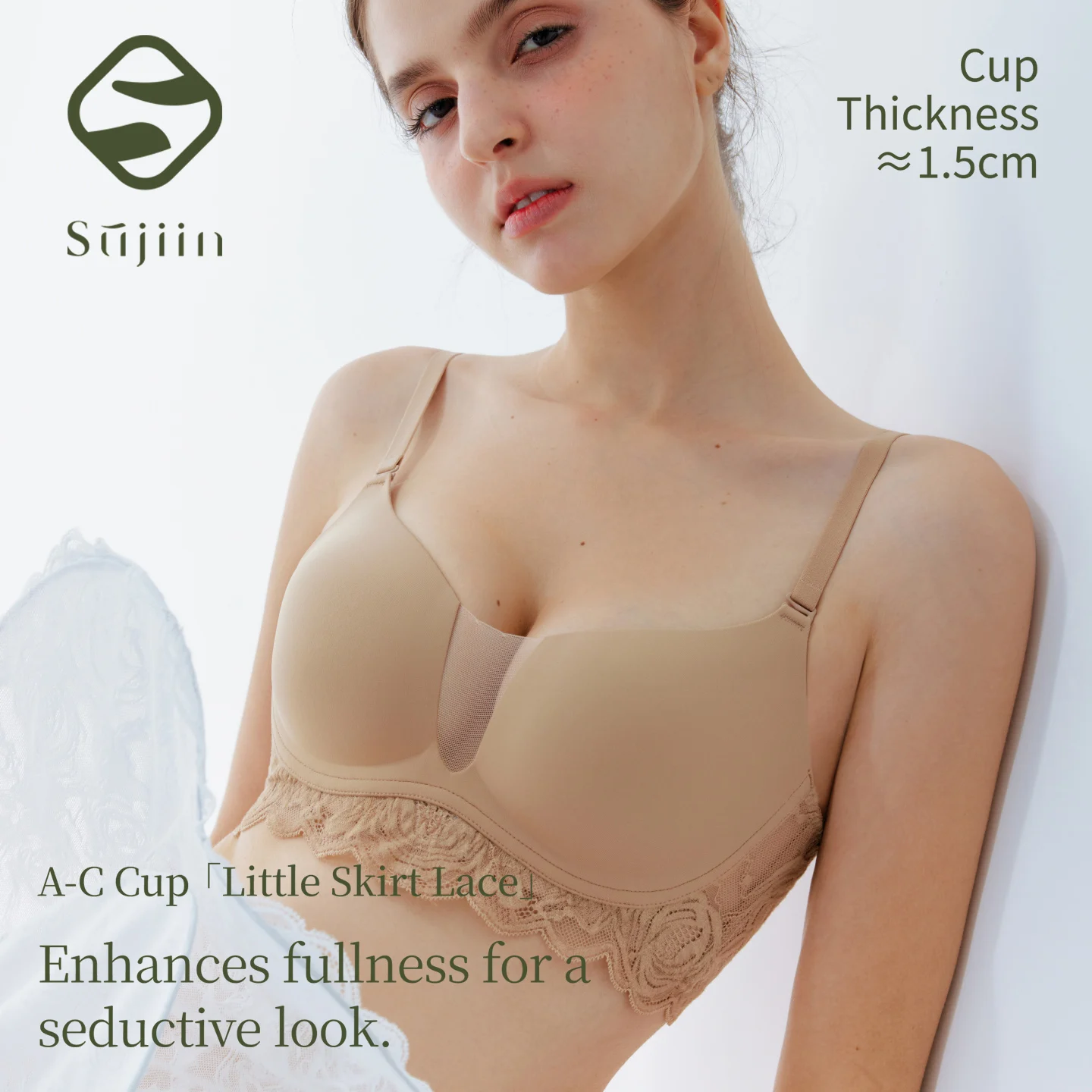 SUJIIN Women's Sexy Push Up Bras Small Chest Wireless Plunge Deep V Lace Mesh Comfortable Lift Supportive Bras for Women MX542
SUJIIN Women's Sexy Push Up Bras Small Chest Wireless Plunge Deep V Lace Mesh Comfortable Lift Supportive Bras for Women MX542