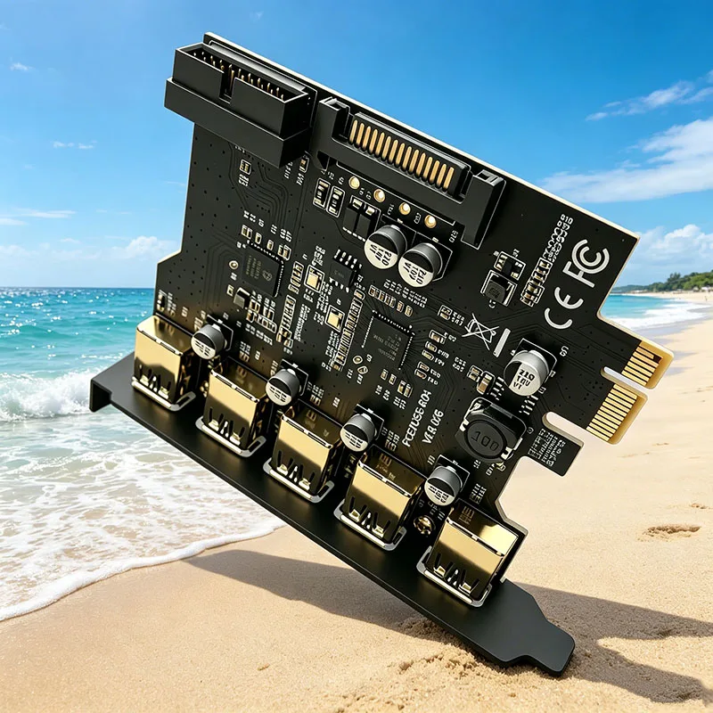 PCIE 1X To USB3.2 5Gbps 19Pin Expansion Card Extended 19Pin Interface USB3.0 Hub PCI-E Card Mastercontrol D720201 for Desktop PC
PCIE 1X To USB3.2 5Gbps 19Pin Expansion Card Extended 19Pin Interface USB3.0 Hub PCI-E Card Mastercontrol D720201 for Desktop PC