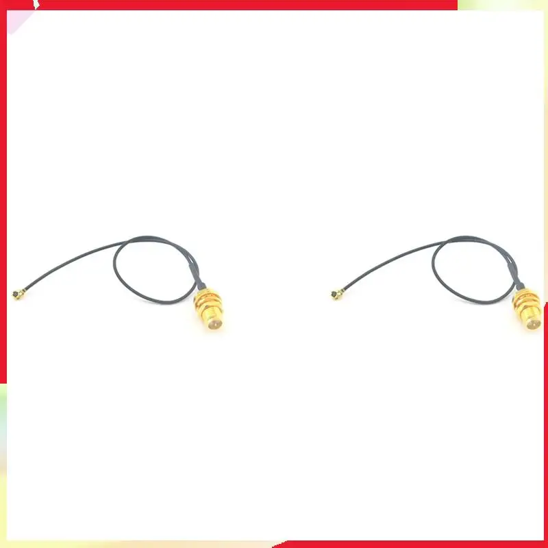 B18B 2X U.FL Mini PCI To RP-SMA Pigtail Antenna Wifi Cable Pack Of 2
B18B 2X U.FL Mini PCI To RP-SMA Pigtail Antenna Wifi Cable Pack Of 2