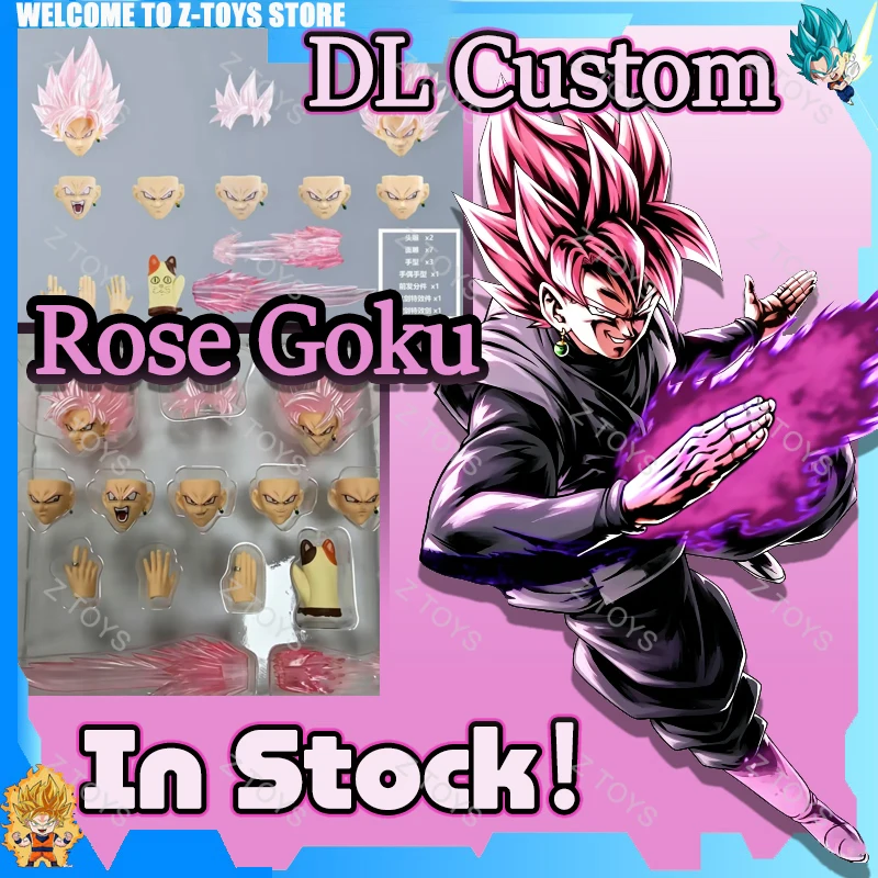 In Stock DL Custom Super Saiyan Rose Goku Black Zamasu Set Pink SHF Renewal Version Action Figure Model Accessory Pack Toys
In Stock DL Custom Super Saiyan Rose Goku Black Zamasu Set Pink SHF Renewal Version Action Figure Model Accessory Pack Toys
