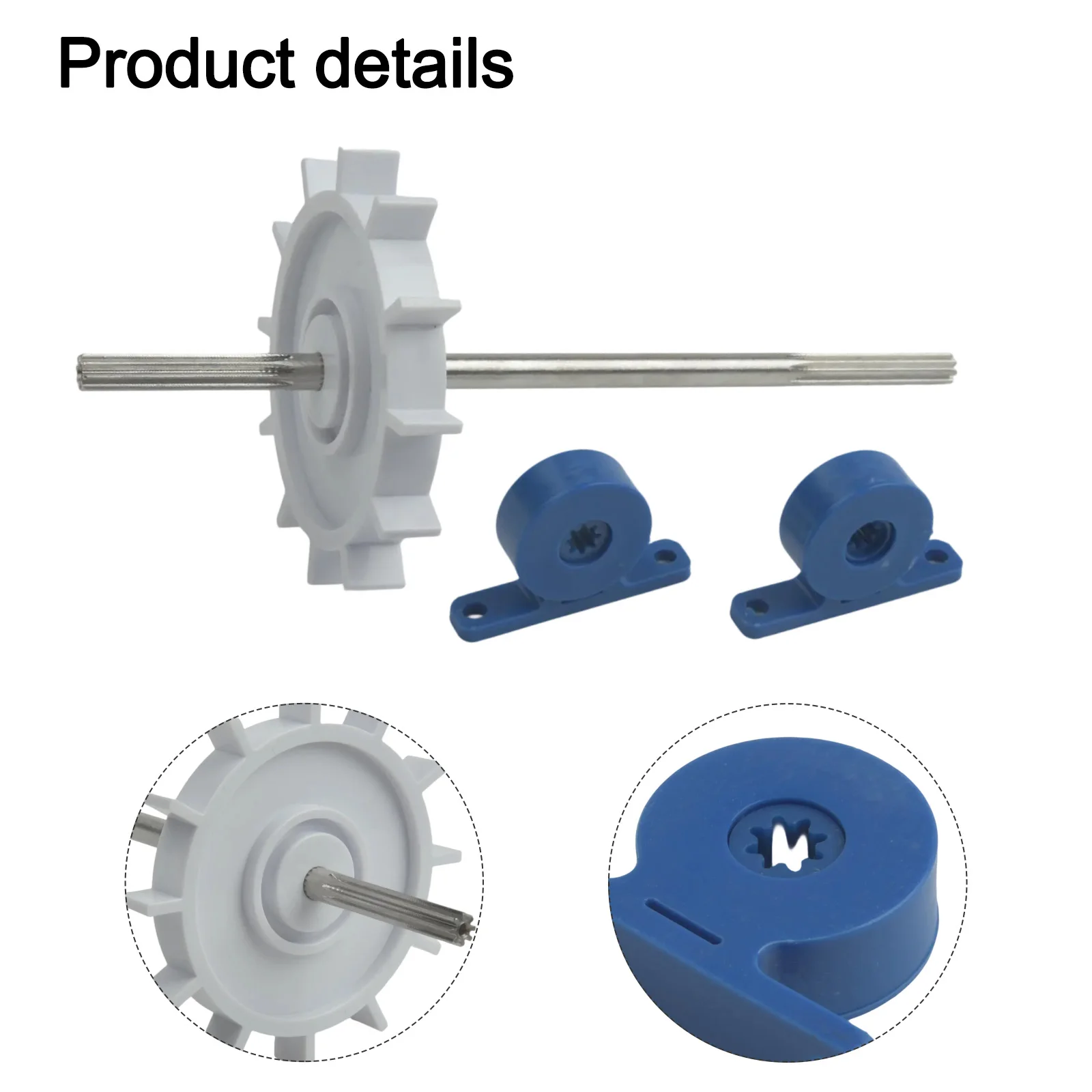C86 Turbine Drive Shaft Assembly for Improved Efficiency in Your For 280 Series Pool Cleaner Includes Two Bearings
C86 Turbine Drive Shaft Assembly for Improved Efficiency in Your For 280 Series Pool Cleaner Includes Two Bearings