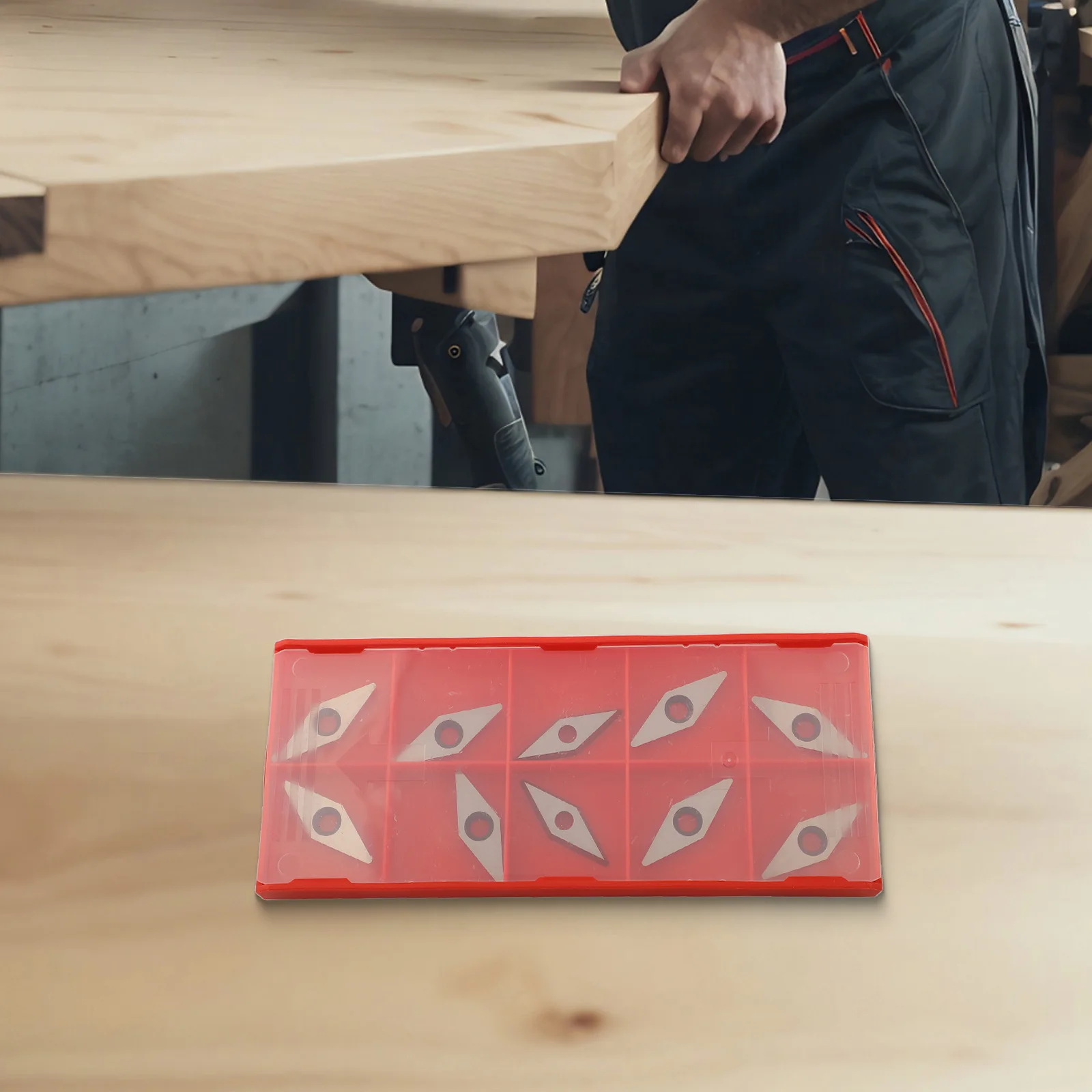 Concave Cutting Tool For Carpentry Turning Tool DIY Woodworking 10x28x2.5mm Carbide Insert Cutter Wear Resistant
Concave Cutting Tool For Carpentry Turning Tool DIY Woodworking 10x28x2.5mm Carbide Insert Cutter Wear Resistant
