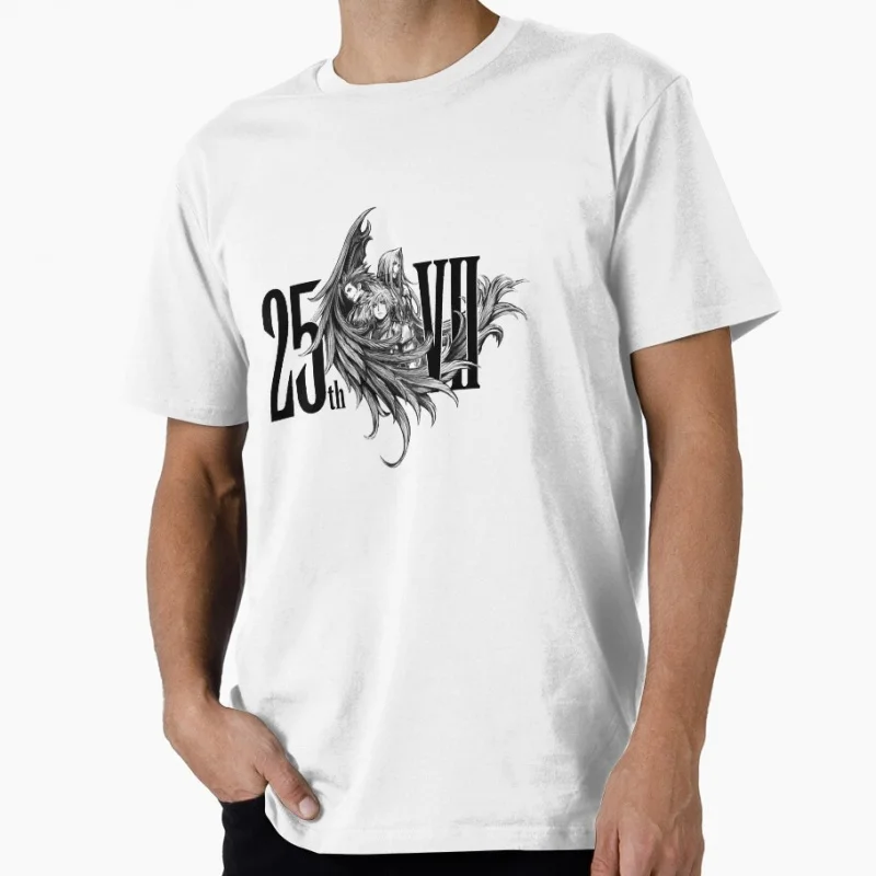 Final Fantasy VII 25th anniversary Game Gift T shirt for RPG gamer 100% cotton Short Sleeve Graphic Clothes All size tops S-6XL
Final Fantasy VII 25th anniversary Game Gift T shirt for RPG gamer 100% cotton Short Sleeve Graphic Clothes All size tops S-6XL