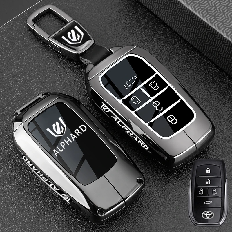 Zinc Alloy 5 Button Car Key Case Cover Protective Shell Car Accessories For Toyota Alphard 30 Series Previa Tarago Vellfire 2024
Zinc Alloy 5 Button Car Key Case Cover Protective Shell Car Accessories For Toyota Alphard 30 Series Previa Tarago Vellfire 2024