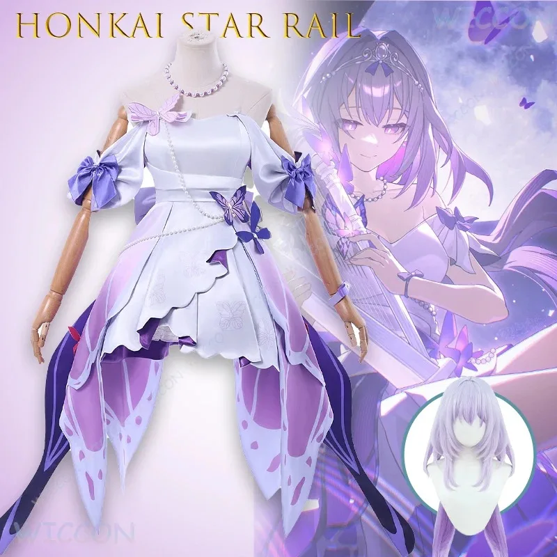 HoYoverse Anime Honkai Star Rail Concert Castorice Cosplay Costume Game Outfit Full Set for Women Disfraz Halloween
HoYoverse Anime Honkai Star Rail Concert Castorice Cosplay Costume Game Outfit Full Set for Women Disfraz Halloween
