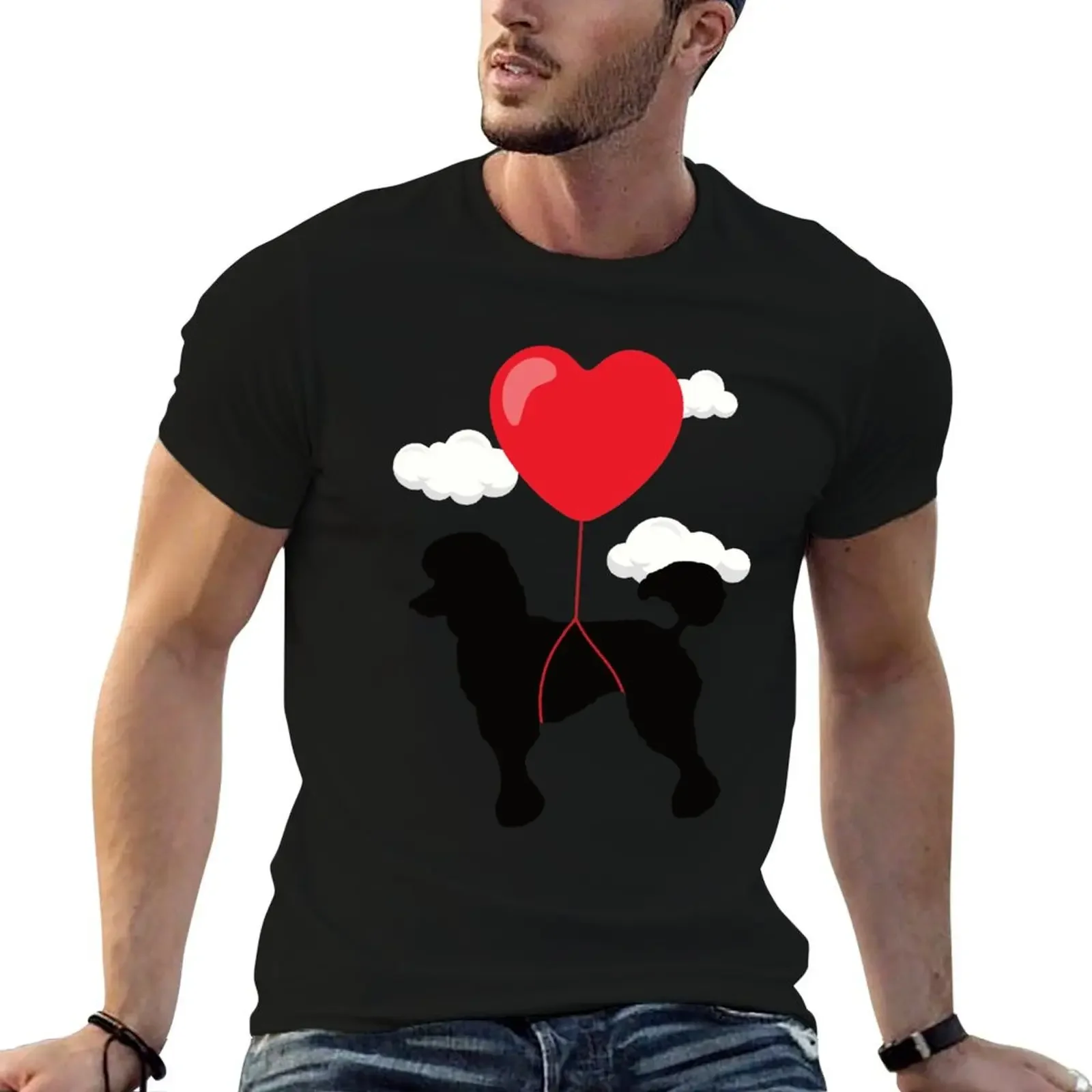 Poodle Valentine's Day T Shirt Valentines Gift for Dog Owner T-Shirt oversized t shirt Luxury man mens graphic t-shirts hip hop
Poodle Valentine's Day T Shirt Valentines Gift for Dog Owner T-Shirt oversized t shirt Luxury man mens graphic t-shirts hip hop