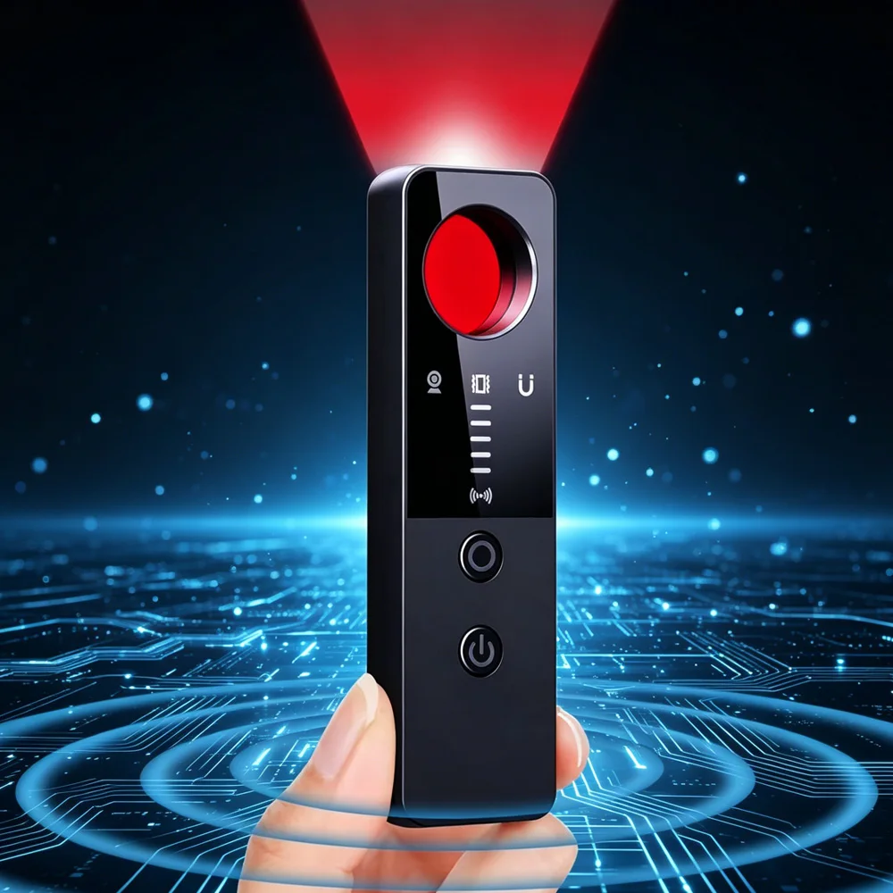 Anti-Spy Detector Cameras Car GPS Tracker Wifi Bluetooth Finder, Anti-Eavesdropping, Anti-Theft Alarm for Hotel Car Travel
Anti-Spy Detector Cameras Car GPS Tracker Wifi Bluetooth Finder, Anti-Eavesdropping, Anti-Theft Alarm for Hotel Car Travel