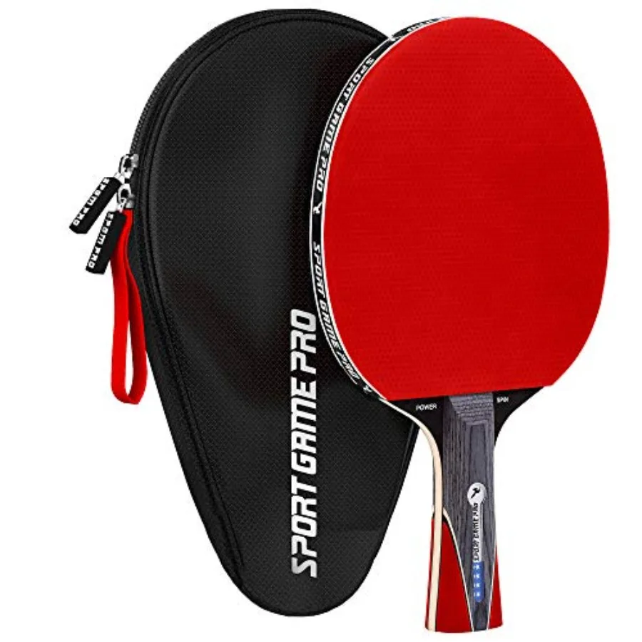 Ping Pong Paddle with Killer Spin + Case for Free - Professional Table Tennis Racket for Beginner and Advanced Players - Improv
Ping Pong Paddle with Killer Spin + Case for Free - Professional Table Tennis Racket for Beginner and Advanced Players - Improv