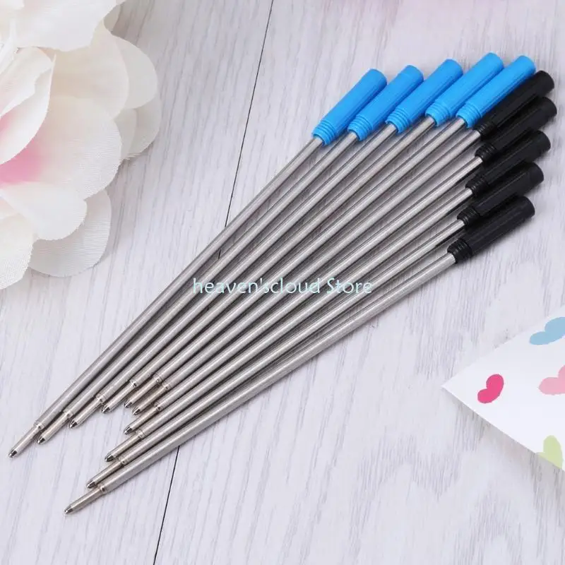Y88B 10 Pieces Ballpoint Pen Refills Smooth Writing 1.0mm Tip Black/Blue Refills School Office Stationery Supplies
Y88B 10 Pieces Ballpoint Pen Refills Smooth Writing 1.0mm Tip Black/Blue Refills School Office Stationery Supplies