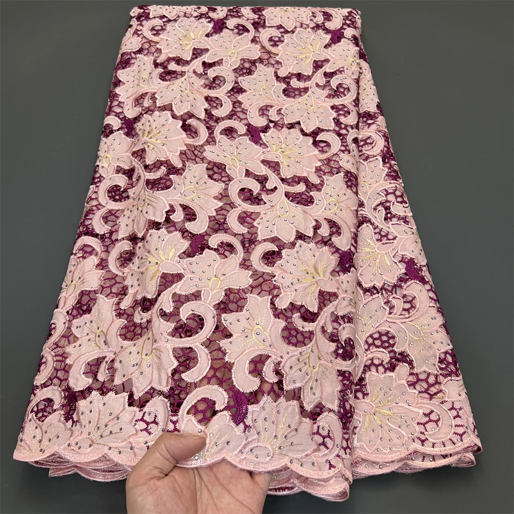Nigerian Tulle Lace Fabric for Sewing, Wedding Dress, Chiffon Party Guipure, High Quality,Embroidery Cotton, 5Yard, 2024 PS0055
Nigerian Tulle Lace Fabric for Sewing, Wedding Dress, Chiffon Party Guipure, High Quality,Embroidery Cotton, 5Yard, 2024 PS0055