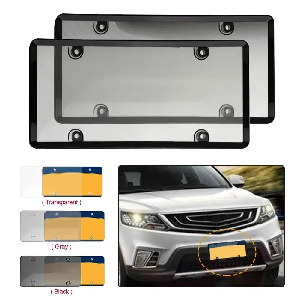 Clear Reflective Anti Speed Red Light Toll Camera Stopper License Plate Frame Plate Cover Protective Photos Anti License
Clear Reflective Anti Speed Red Light Toll Camera Stopper License Plate Frame Plate Cover Protective Photos Anti License