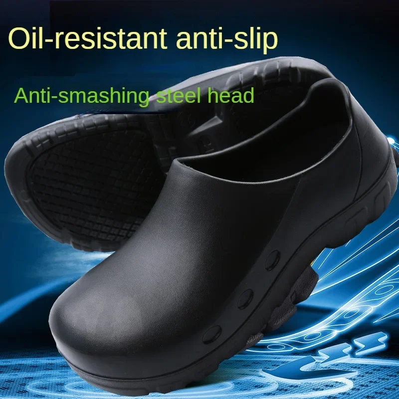 Men/Women's Shoes Unisex Steel Toe Anti Puncture Oil Resistant Anti Slip Slip on Chef Shoes Waterproof Kitchen Work Shoes Gift
Men/Women's Shoes Unisex Steel Toe Anti Puncture Oil Resistant Anti Slip Slip on Chef Shoes Waterproof Kitchen Work Shoes Gift
