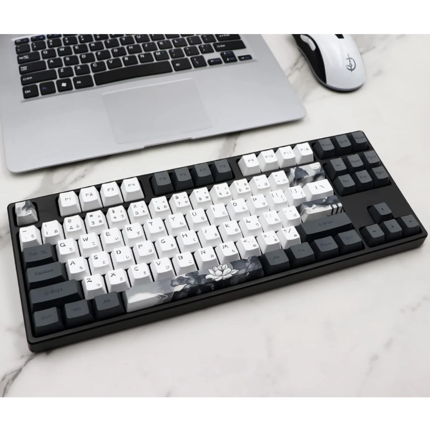 Retro Style Ink Lotus Theme 140 Keys OEM Keycaps PBT Heat Sublimation for 60/64/84/98/108 Gaming Mechanical Keyboard MX Switch
Retro Style Ink Lotus Theme 140 Keys OEM Keycaps PBT Heat Sublimation for 60/64/84/98/108 Gaming Mechanical Keyboard MX Switch