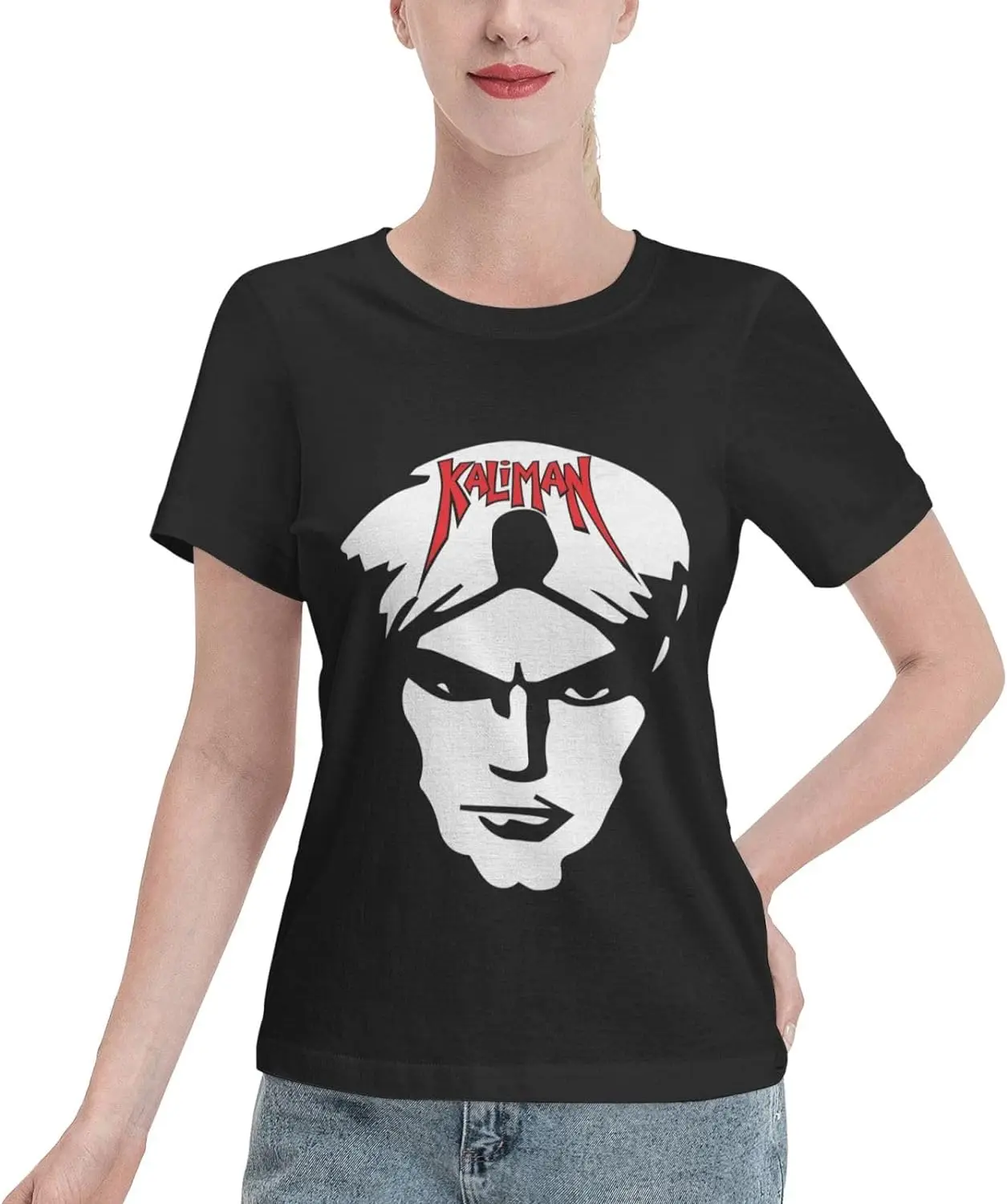 Anime Kaliman T Shirt Womens Summer Cotton Tee Round Neck Tops Casual Short Sleeve Shirts
Anime Kaliman T Shirt Womens Summer Cotton Tee Round Neck Tops Casual Short Sleeve Shirts