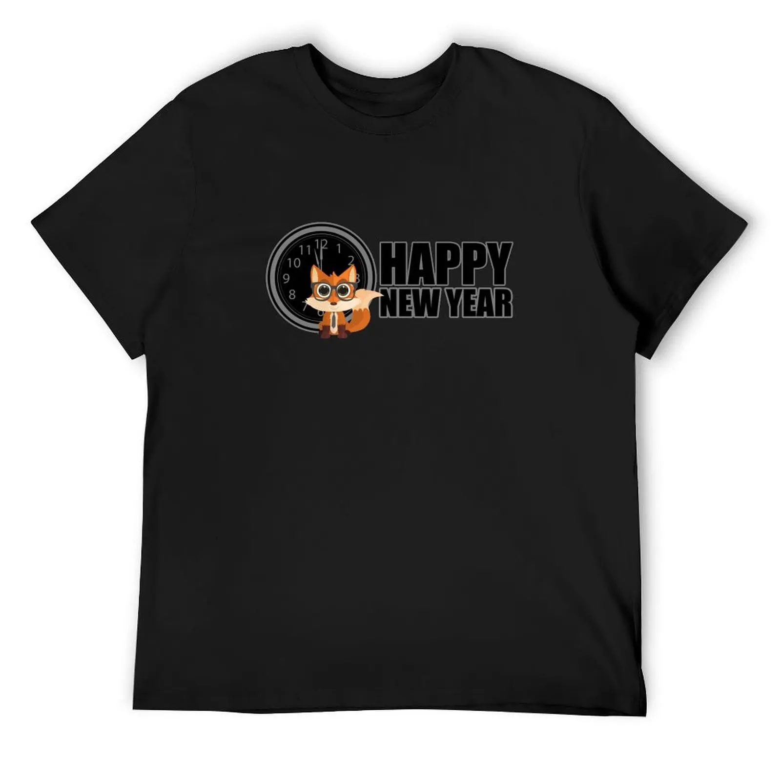Happy New Year - Fox Nerd T-Shirt tops boys animal print custom t-shirts street wear cotton t shirt men
Happy New Year - Fox Nerd T-Shirt tops boys animal print custom t-shirts street wear cotton t shirt men