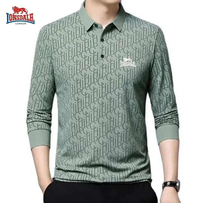 Spring and Autumn Men's High Quality Embroidered Long Sleeve Polo Shirt New Luxury Fashion Business Leisure Multi Functional Top
Spring and Autumn Men's High Quality Embroidered Long Sleeve Polo Shirt New Luxury Fashion Business Leisure Multi Functional Top