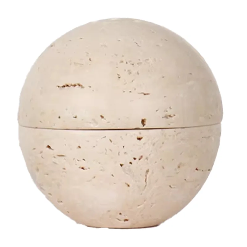 AAAC-Beige Travertine Sphere Incense Burner Natural Marble Stone Home Decoration, Religious Round Ornament
AAAC-Beige Travertine Sphere Incense Burner Natural Marble Stone Home Decoration, Religious Round Ornament