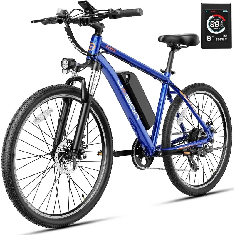 Jasion EB5 Electric Bike for Adults with Peak 1000W Brushless Motor, 40Miles 20MPH Commuting Electric Mountain Bike with 500Wh
Jasion EB5 Electric Bike for Adults with Peak 1000W Brushless Motor, 40Miles 20MPH Commuting Electric Mountain Bike with 500Wh