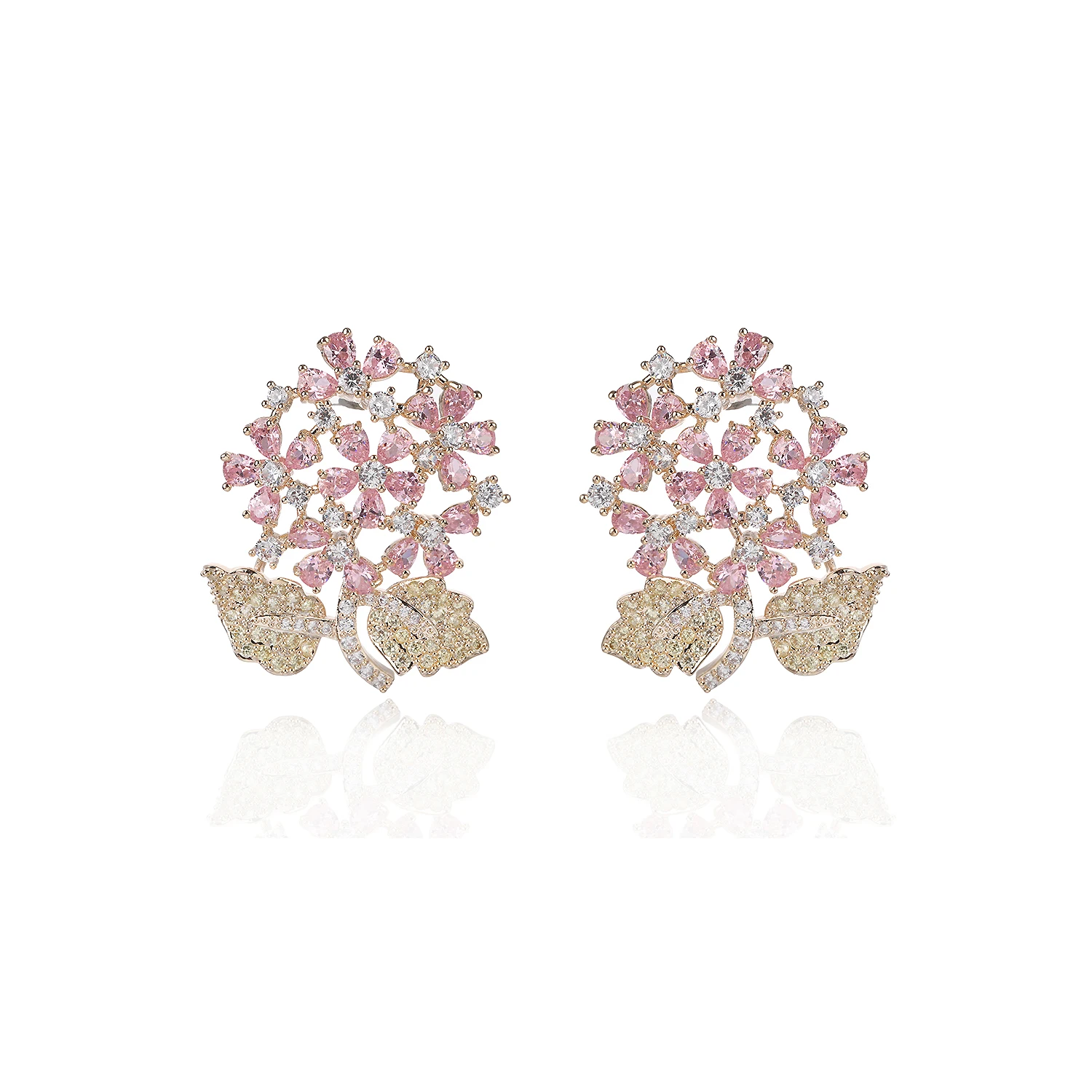 Luxury Flower Stud Earring for Girl, Women's Cubic Zirconia Earring for Wedding,Gathering Party Jewelry Accessories CE11852
Luxury Flower Stud Earring for Girl, Women's Cubic Zirconia Earring for Wedding,Gathering Party Jewelry Accessories CE11852