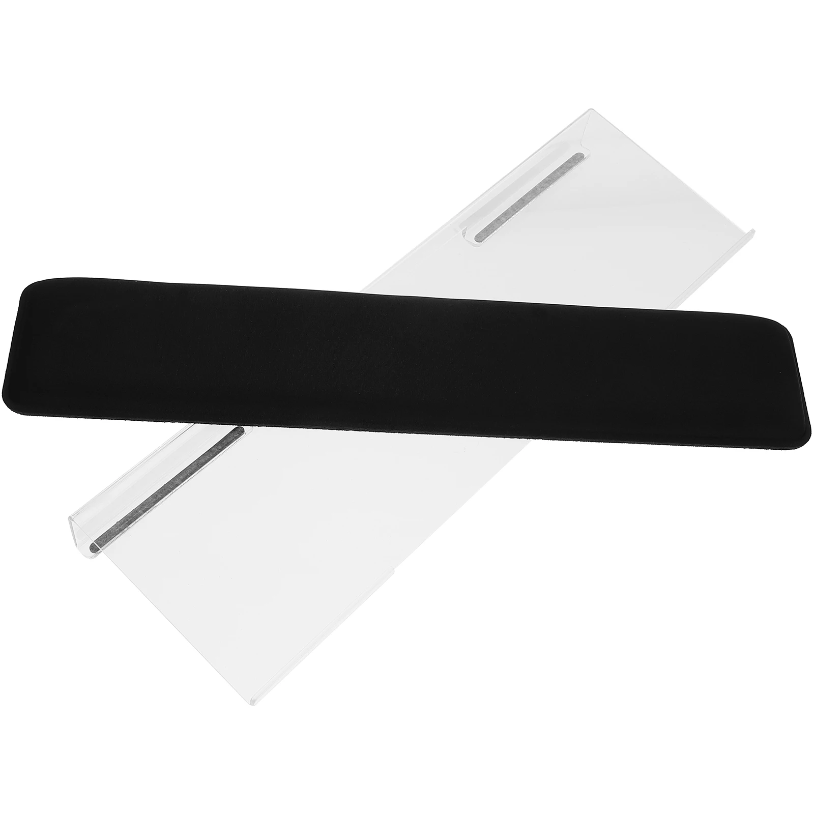 Ergonomic Keyboard Stand Transparent Acrylic Z-shaped Desk Tilted Design Wrist Rest Comfortable Typing Experience Keyboard Riser
Ergonomic Keyboard Stand Transparent Acrylic Z-shaped Desk Tilted Design Wrist Rest Comfortable Typing Experience Keyboard Riser