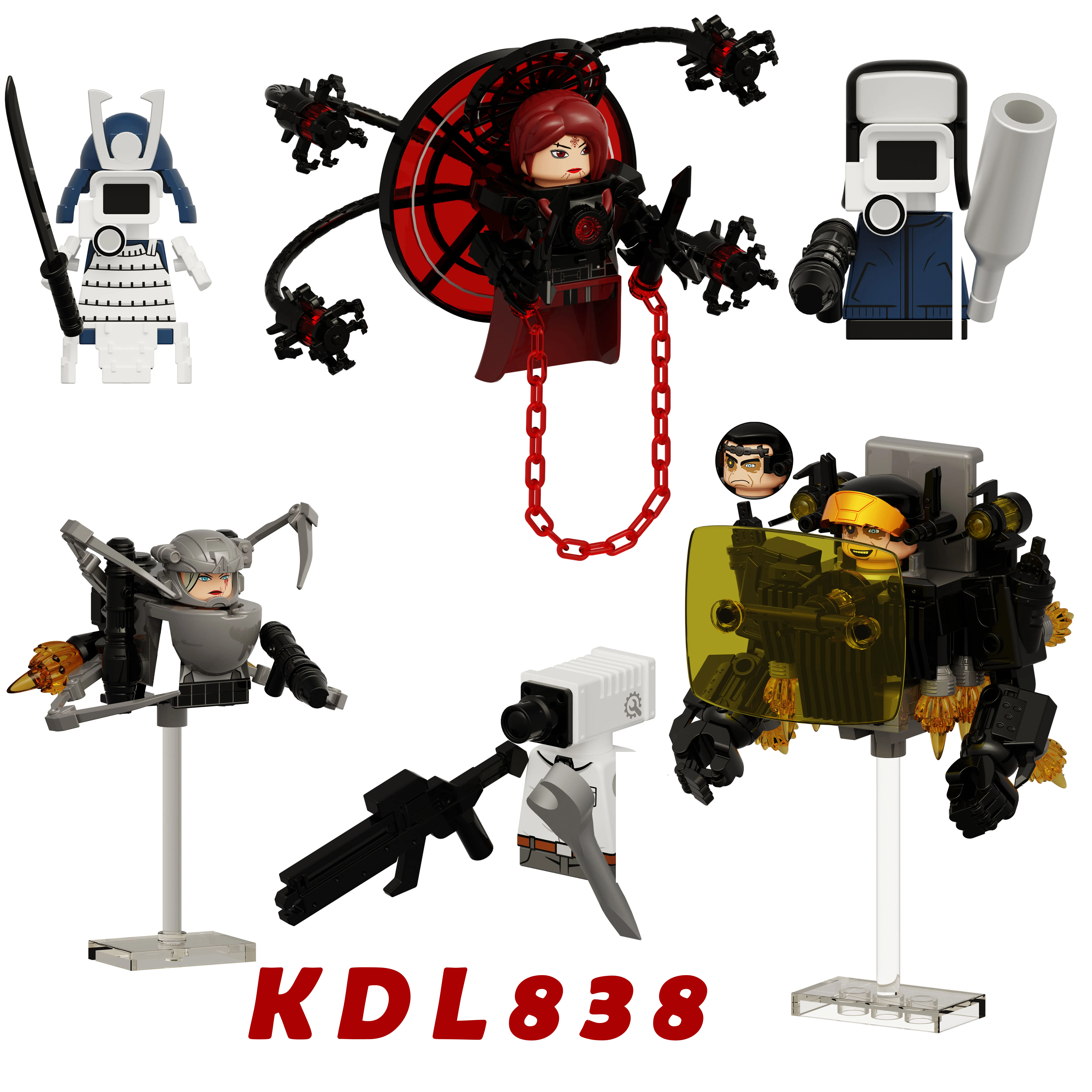 KDL838 Gman 5.0 Astro Duchess Samurai Cameraman Женский Mutant Skibidi Туалет Строительные блоки Модели Игрушки Кирпичи Фигурки
KDL838 Gman 5.0 Astro Duchess Samurai Cameraman Женский Mutant Skibidi Туалет Строительные блоки Модели Игрушки Кирпичи Фигурки