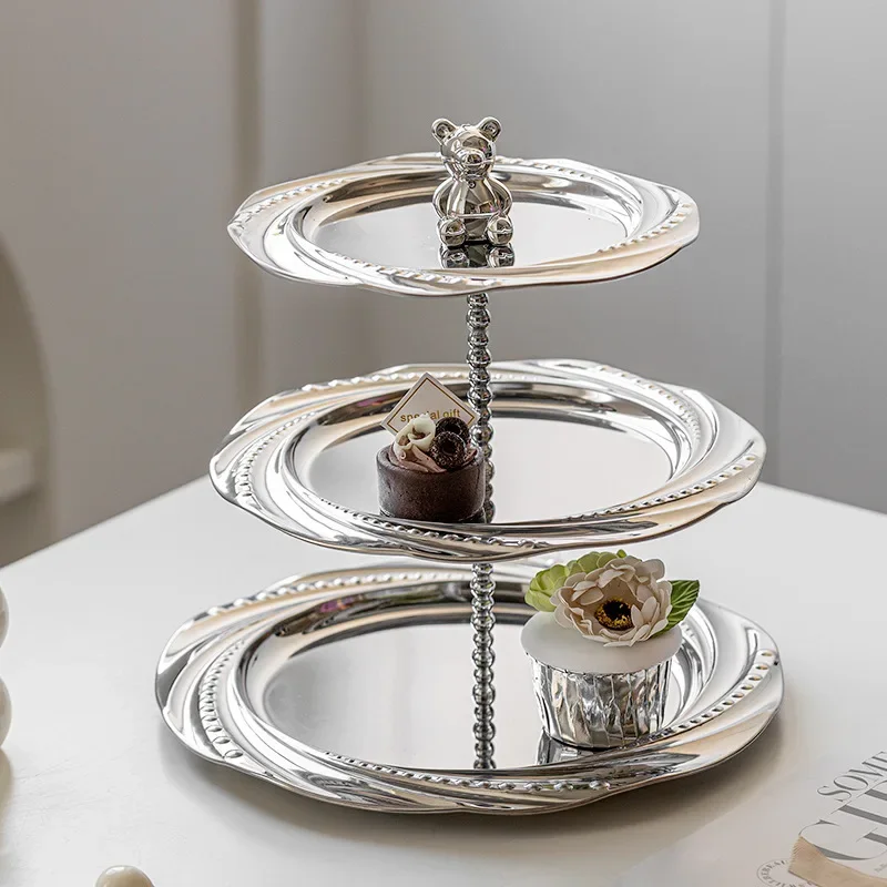 Dried fruit snack dishes platters and trays 3 Layers fruit holder Stainless steel snacks plates Cakes and pastries dessert plate
Dried fruit snack dishes platters and trays 3 Layers fruit holder Stainless steel snacks plates Cakes and pastries dessert plate