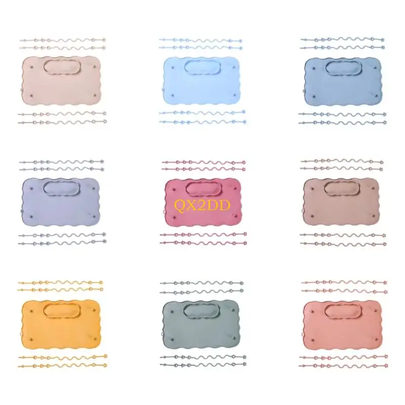 QX2D Kids Placemats Silicone Tablemats Baby Feeding Plate Reusable Anti Slip Mat
QX2D Kids Placemats Silicone Tablemats Baby Feeding Plate Reusable Anti Slip Mat