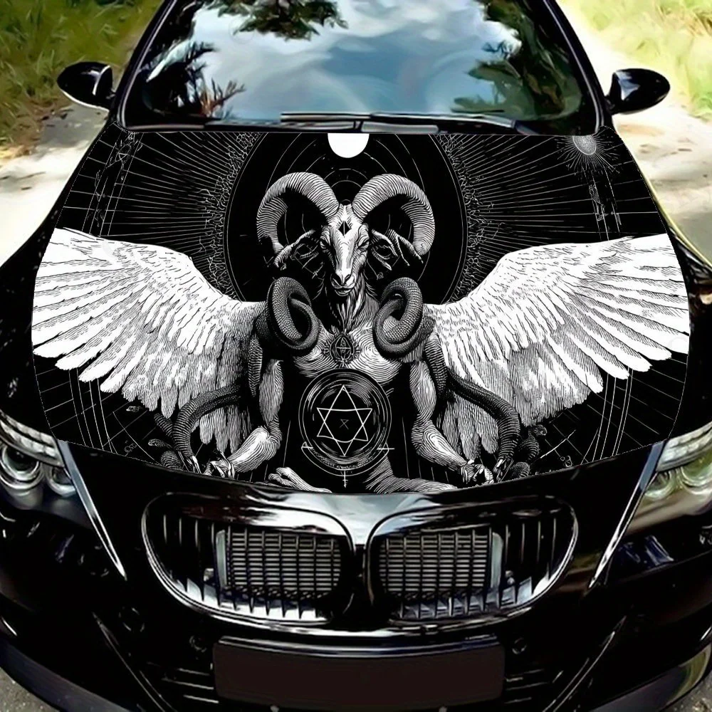Dark Demon God with Spreading Wings Car Vinyl Wrap, PVC Waterproof Car Hood Sticker, Self-Adhesive Scratch-Resistant Stickers fo
Dark Demon God with Spreading Wings Car Vinyl Wrap, PVC Waterproof Car Hood Sticker, Self-Adhesive Scratch-Resistant Stickers fo