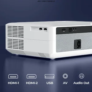 Home Theater Outdoor Meeting 3D Ready HIFI Stereo Rear 1080p 4K Smart WiFi BT Mobile Phone Mini Projector Screen Miracast LED
Home Theater Outdoor Meeting 3D Ready HIFI Stereo Rear 1080p 4K Smart WiFi BT Mobile Phone Mini Projector Screen Miracast LED