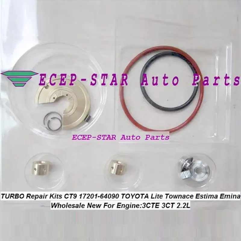 CT9 17201-64090 Turbo Repair Kits rebuild kit For TOYOTA HIACE HILUX Lite Ace LiteAce Town Ace TOWNACE 3CT 3C-T 2.2L 1993-96
CT9 17201-64090 Turbo Repair Kits rebuild kit For TOYOTA HIACE HILUX Lite Ace LiteAce Town Ace TOWNACE 3CT 3C-T 2.2L 1993-96