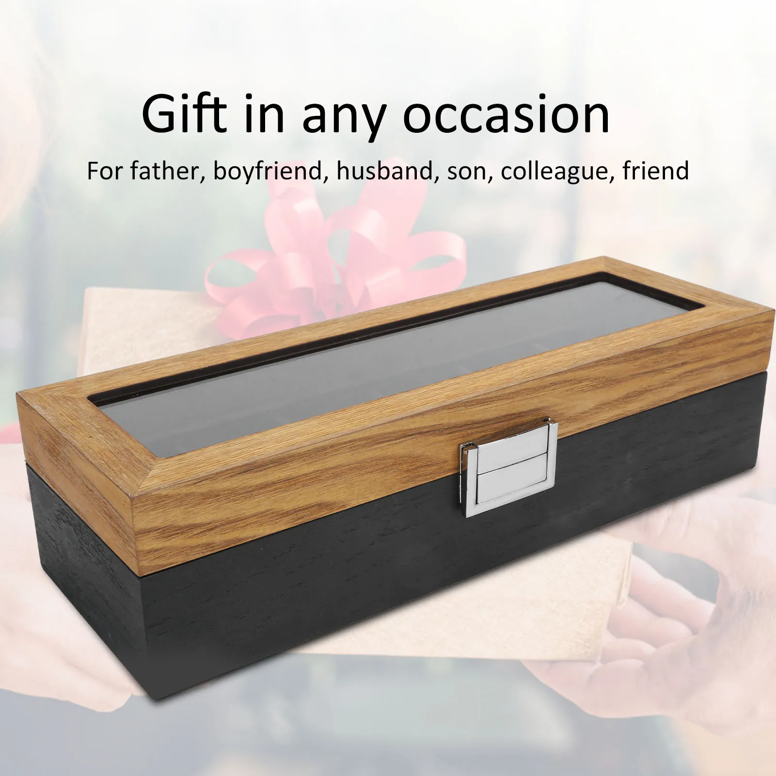 6 Slot Watch Box Watch Box Wood 6 Slot Display Storage Case Simple Vintage Organizer Watch Case Watch Display Box
6 Slot Watch Box Watch Box Wood 6 Slot Display Storage Case Simple Vintage Organizer Watch Case Watch Display Box