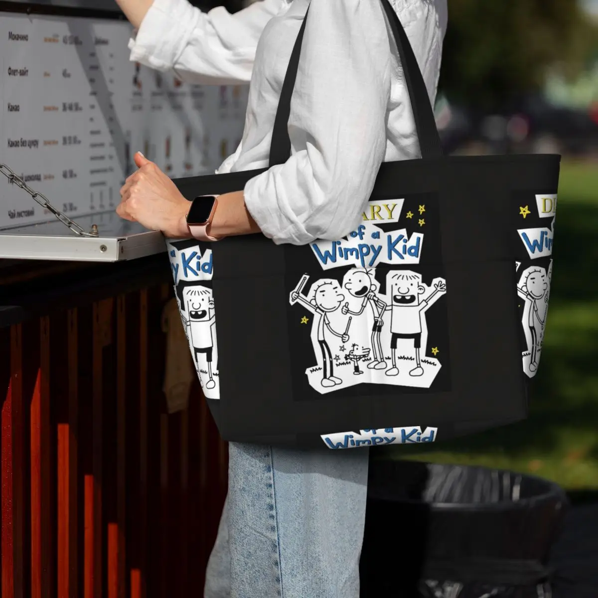 Diary Of A Wimpy Kid Group Beach Tote Bag Sport Gym Yoga Duffle Large Tote Bag Women Travel Bag Fitness bag
Diary Of A Wimpy Kid Group Beach Tote Bag Sport Gym Yoga Duffle Large Tote Bag Women Travel Bag Fitness bag