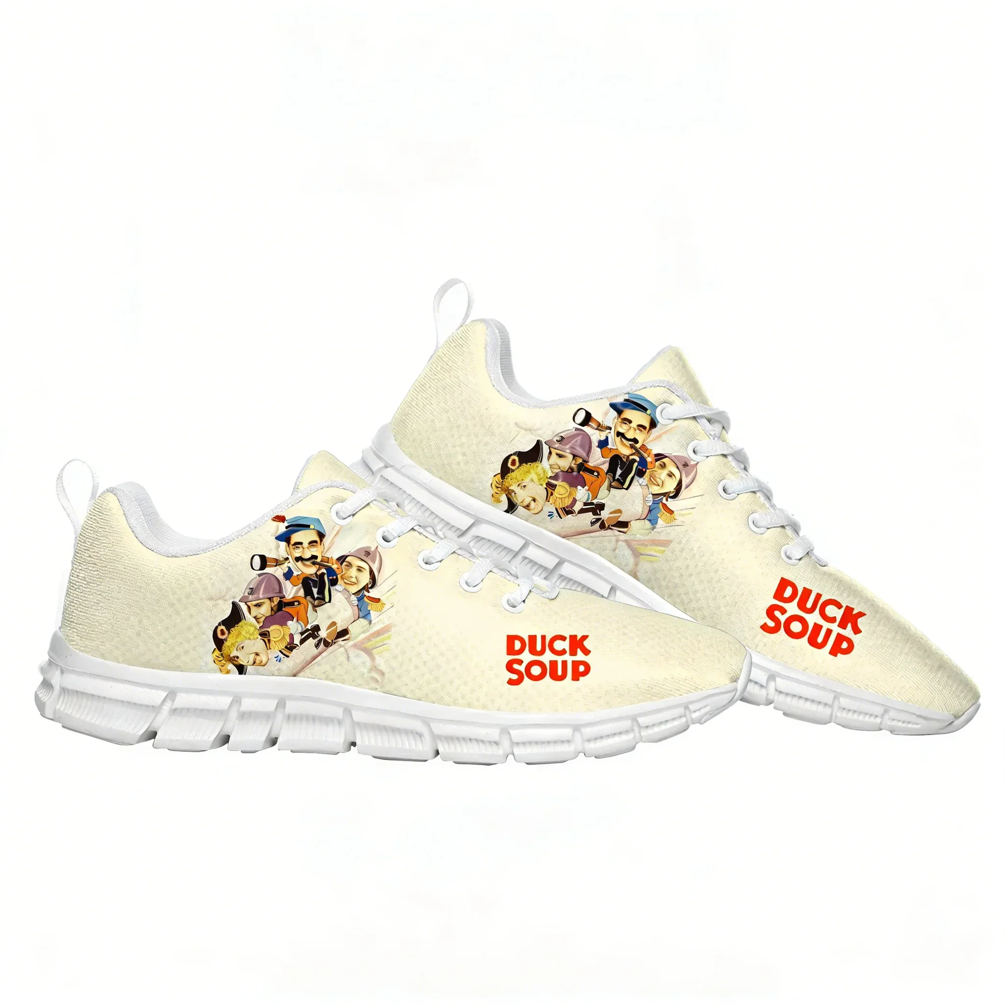 Duck Soup Sneakers Mens Womens Teenager Customized Sports Shoes High Quality Fashion Casual Pattern Print Custom Made Shoes
Duck Soup Sneakers Mens Womens Teenager Customized Sports Shoes High Quality Fashion Casual Pattern Print Custom Made Shoes