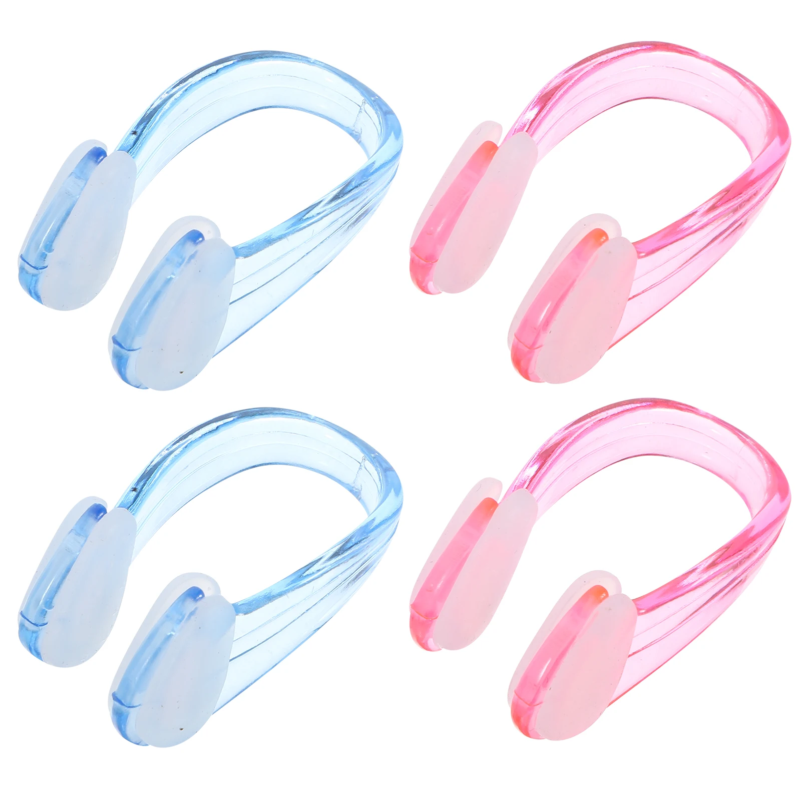 4 Pcs Swimming Nose Clips Waterproof Plug Blue Pink Adult Pool Silicone Non-slip Lightweight Longtime Use Nose Clip for Swimming
4 Pcs Swimming Nose Clips Waterproof Plug Blue Pink Adult Pool Silicone Non-slip Lightweight Longtime Use Nose Clip for Swimming