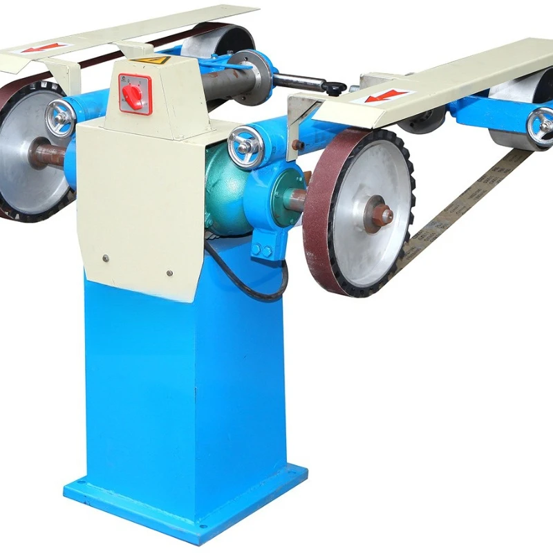 2100B Vertical Double Station Belt Sanding Machine Sander Polishing Machine Multifunctional Belt Grinding Machine
2100B Vertical Double Station Belt Sanding Machine Sander Polishing Machine Multifunctional Belt Grinding Machine