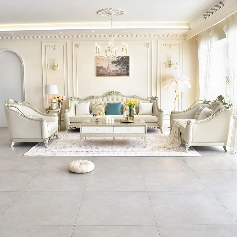 American solid wood living room French light luxury sofa small apartment villa single double three-person high-end atinationsofa
American solid wood living room French light luxury sofa small apartment villa single double three-person high-end atinationsofa
