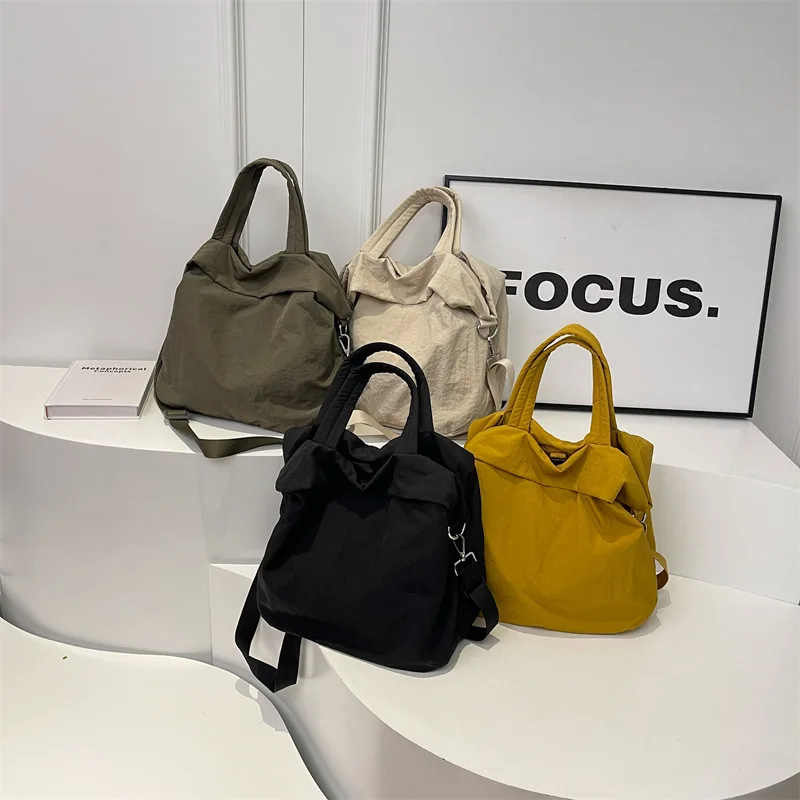 Canvas Large-capacity Bag 2024 New Korean Version Handbag Large Bag Shoulder Leisure Student Bag
Canvas Large-capacity Bag 2024 New Korean Version Handbag Large Bag Shoulder Leisure Student Bag